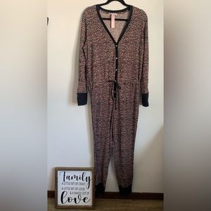 Victoria’s Secret leopard print onesie large